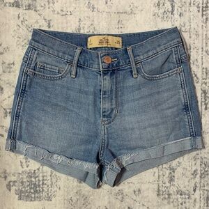 Hollister Short-Short High Rise Jean Shorts